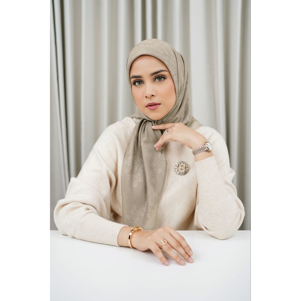 BUTTONSCARVES AS IS XL MONOGRAM SCRAMBLE OVERCAST