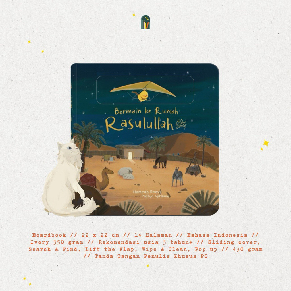 Bermain ke Rumah Rasulullah - republish (2025) | surau kecil - little quokka | Mengenal Rasulullah