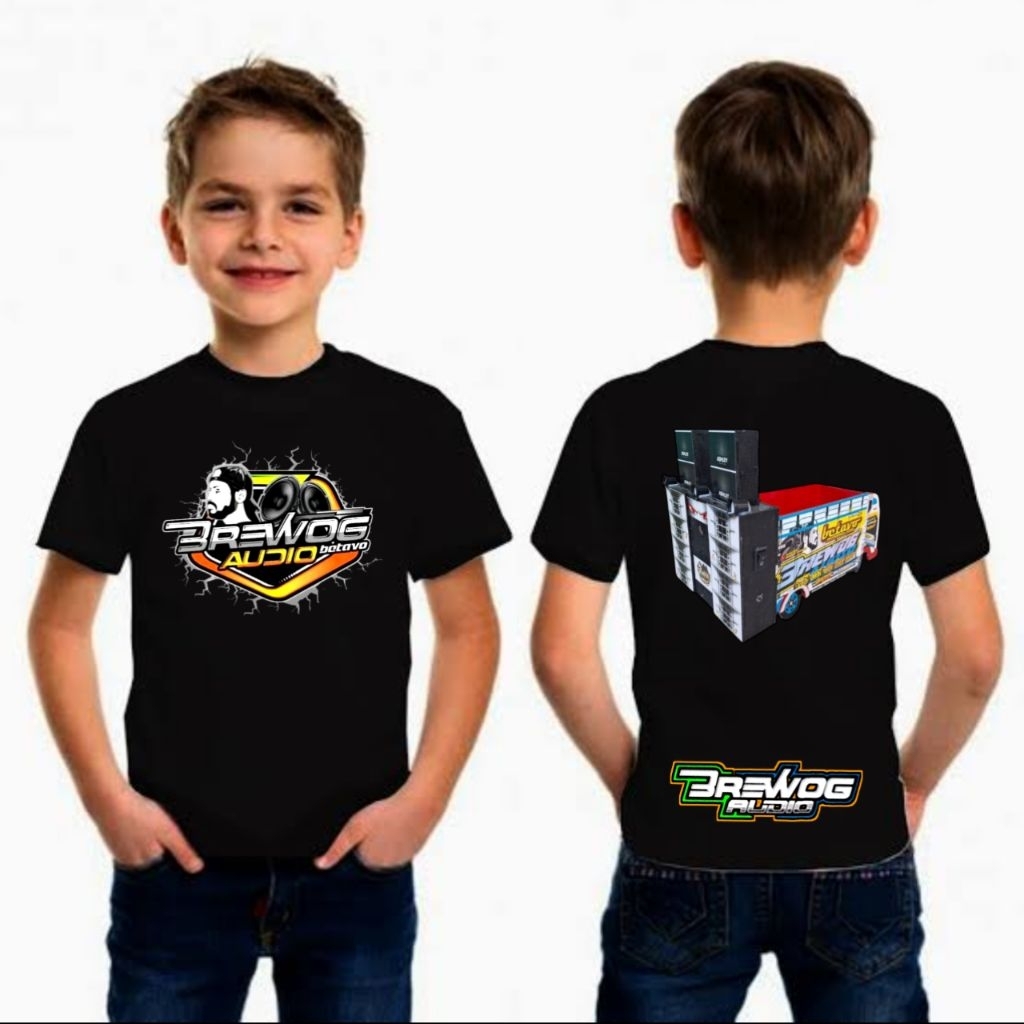 Kaos anak BREWOG AUDIO TRUK.