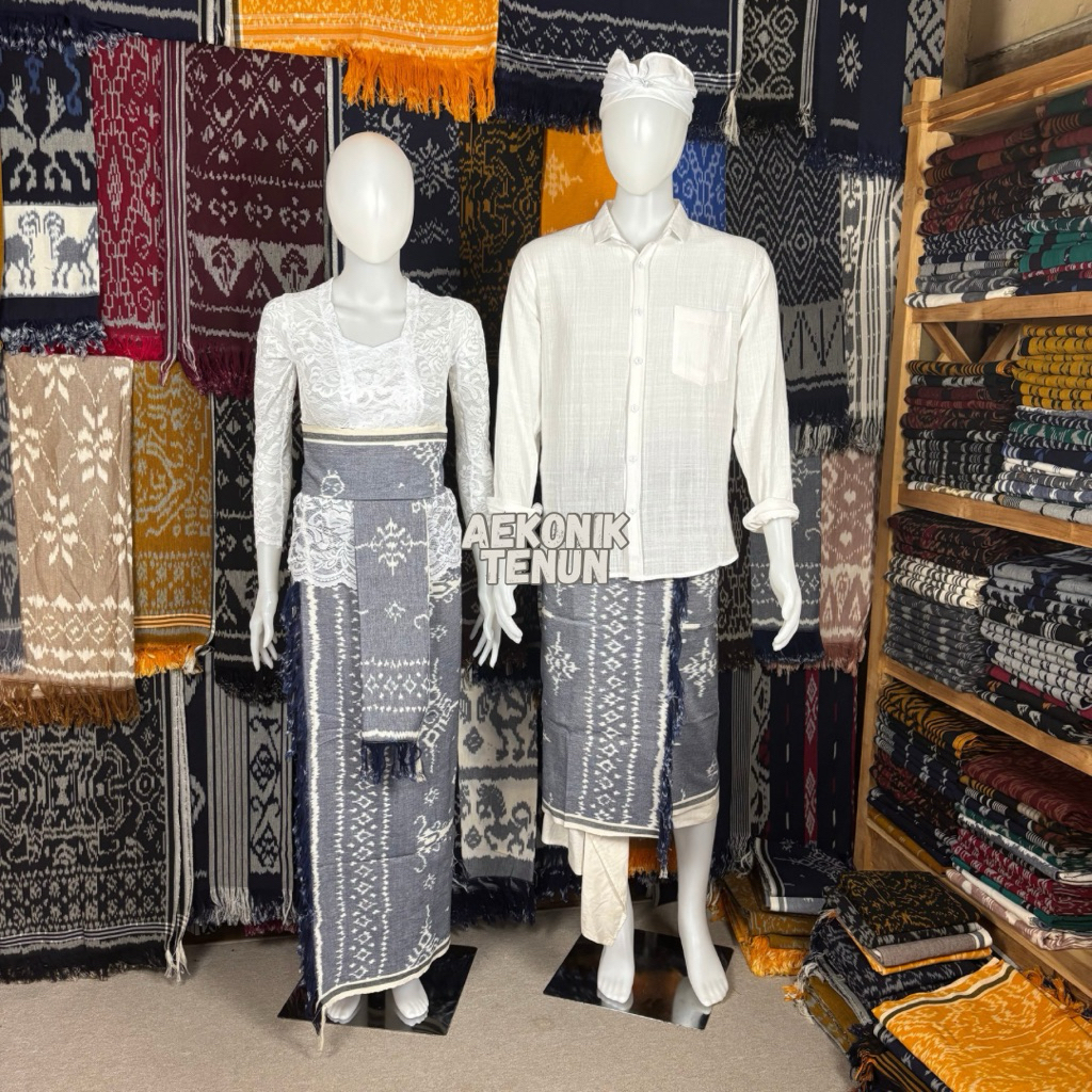 Kamen Tenun Bali//Kamen Bali Set Selendang//Bawahan Tradisional//Kamen Bali Tenun//Kamen Lembaran