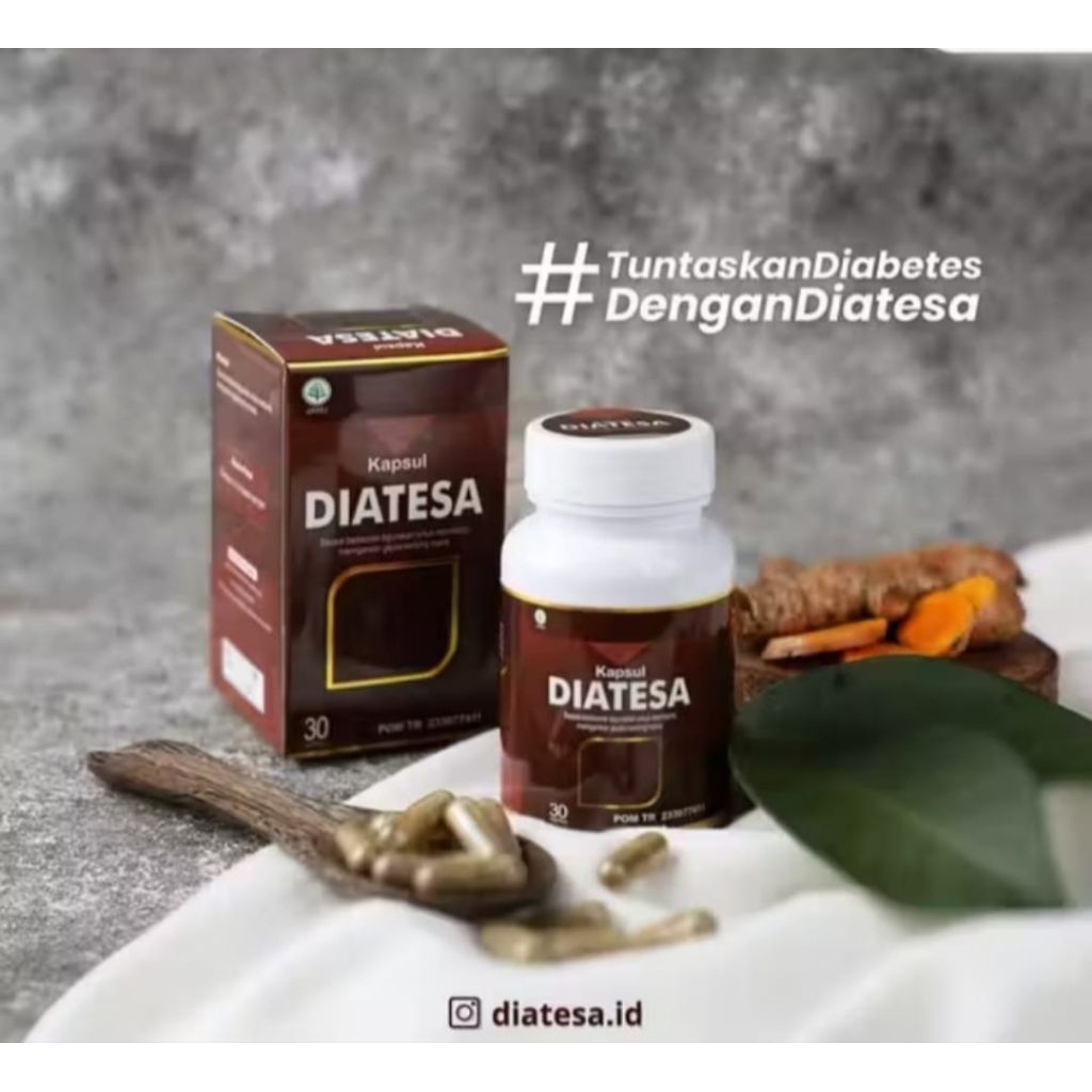 DIATESA HERBAL OBAT DIABETES BPOM