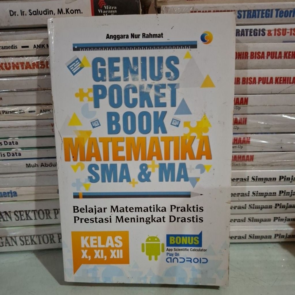 BUKU ORIGINAL GENIUS POCKET BOOK MATEMATIKA SMA & MA