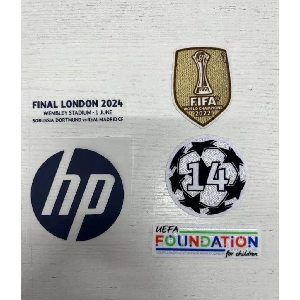 PATCH FINAL UCL CHAMPIONS LEAGUE SET PATCH MADRID FINAL UCL 2024 PATCH