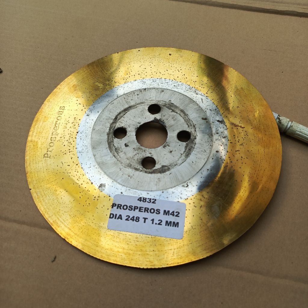 A114 Circle Saw HSS / Gergaji HSS / Bahan Taji Ayam / Bahan Pisau Premium