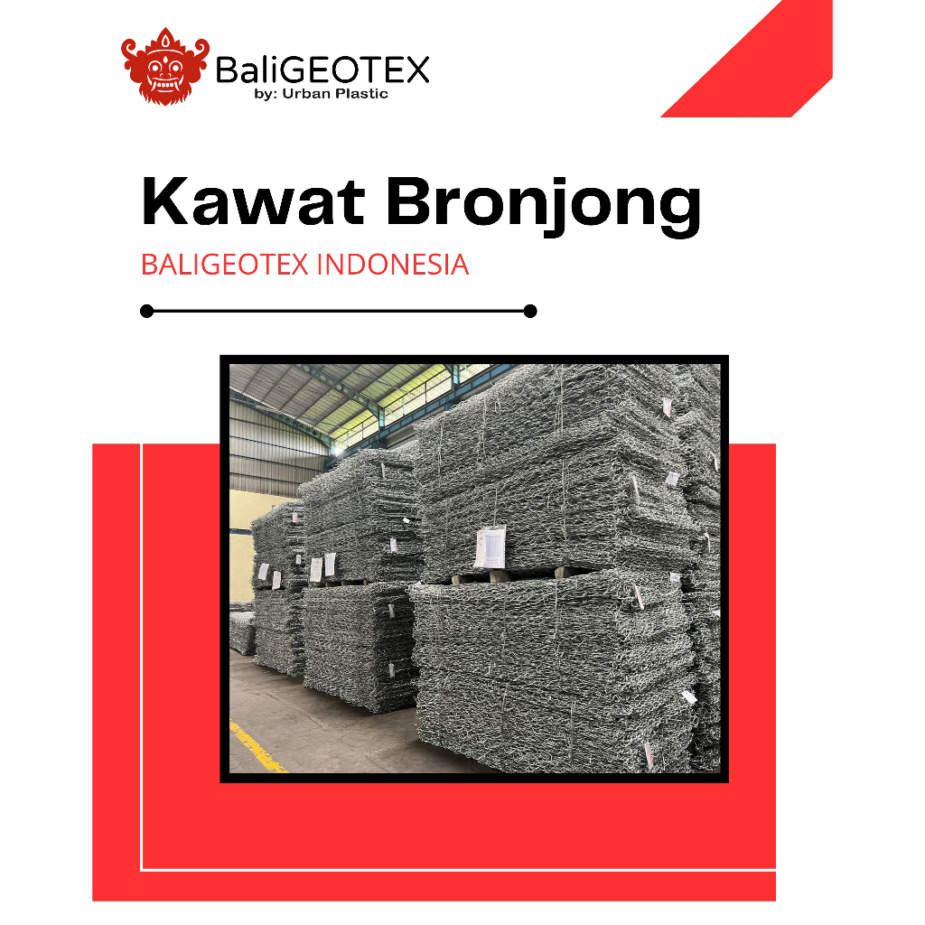 Kawat Bronjong | Kawat Harmonika Galvanis SNI BaliGEOTEX