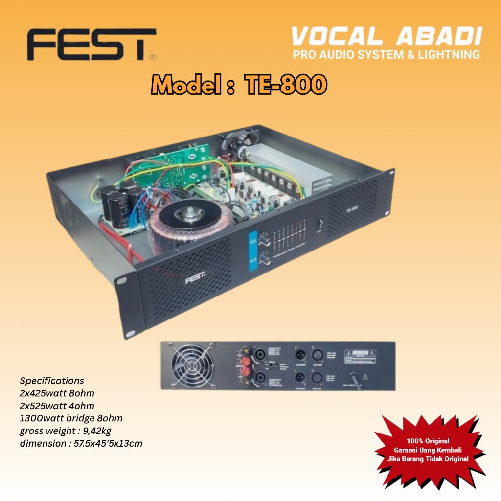 POWER FEST  TE-800