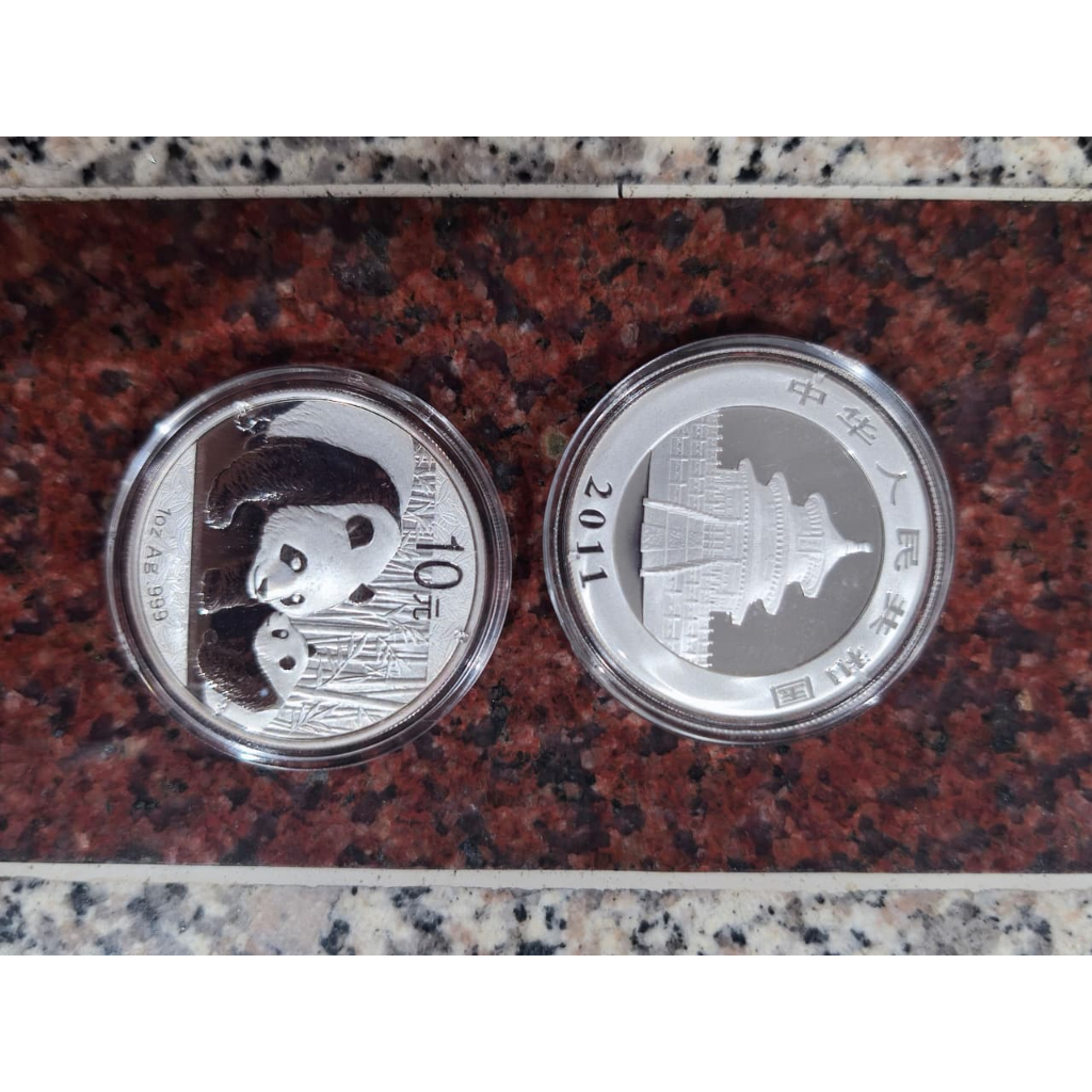 Perak Silver 1 Oz Panda 2011