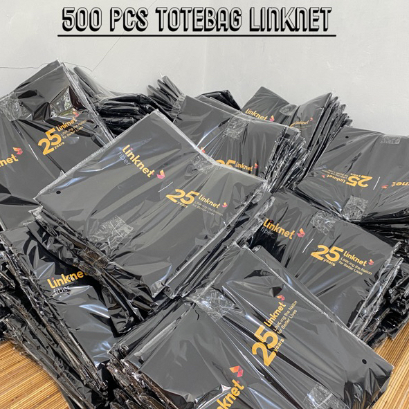 Custom Totebag Kanvas Hitam Tebal Berkualitas - Custom Tote Bag Kanvas Hitam