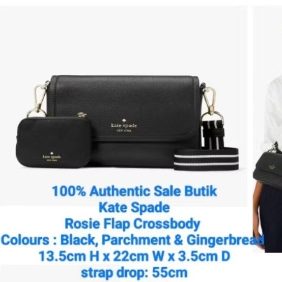 KATESPADE ROSIE FLAP CROSSBODY ORIGINAL AUTHENTIC SALE BUTIK