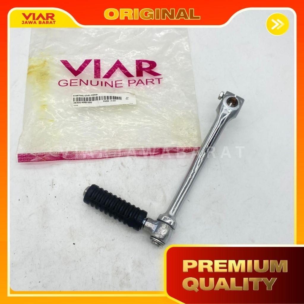 Kick Starter Pedal Engkolan Kaki Starter Motor Roda Tiga Viar, Nozomi, Kaisar, Tossa, dll(BAUT 2) Ki