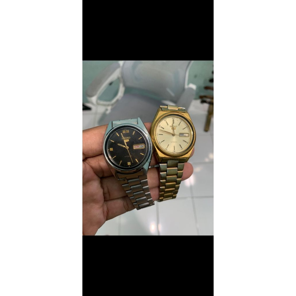 Jam Seiko 5 asli original jual murah normal