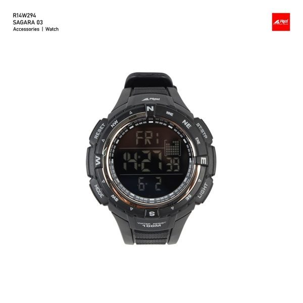 Jam Tangan / Watch Digital Pria Sagara 03 Hitam Arei Outdoorgear JAM TANGAN ORIGINAL JAM TANGAN OUTD