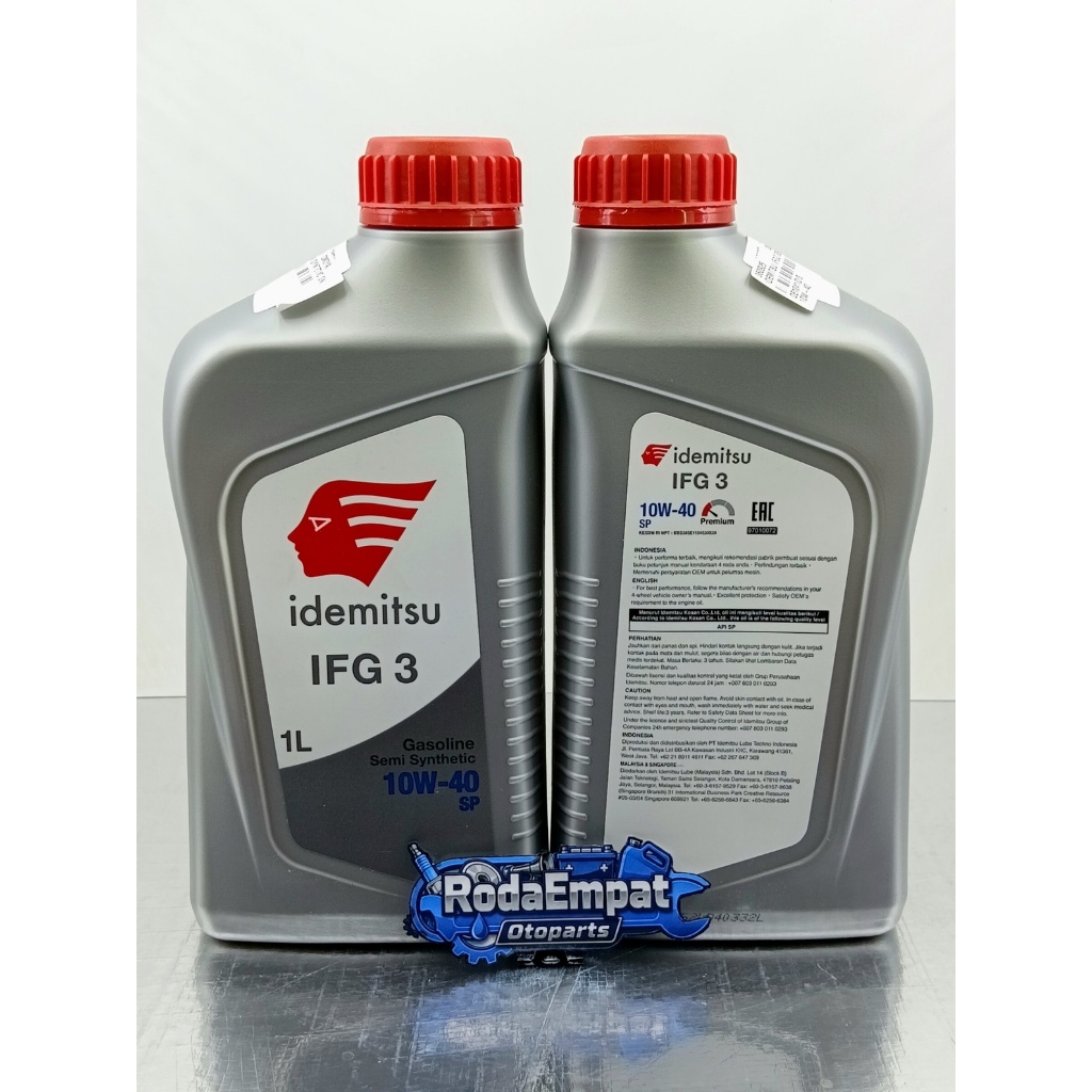 IDEMITSU IFG 3 1L 10W-40 SP OLI MESIN MOBIL BENSIN