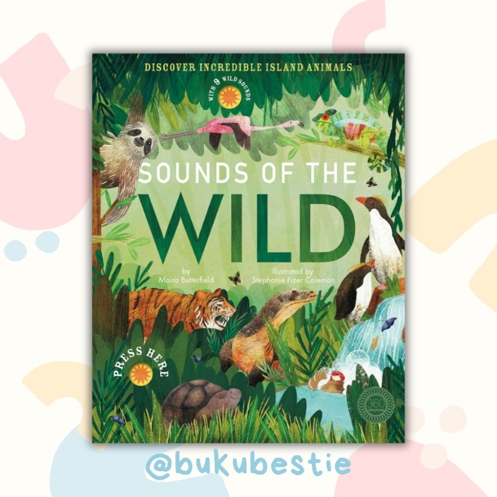 [PRELOVED] Sounds of the Wild - Preloved Buku Anak Non Fiksi - Sound Book Hardcover