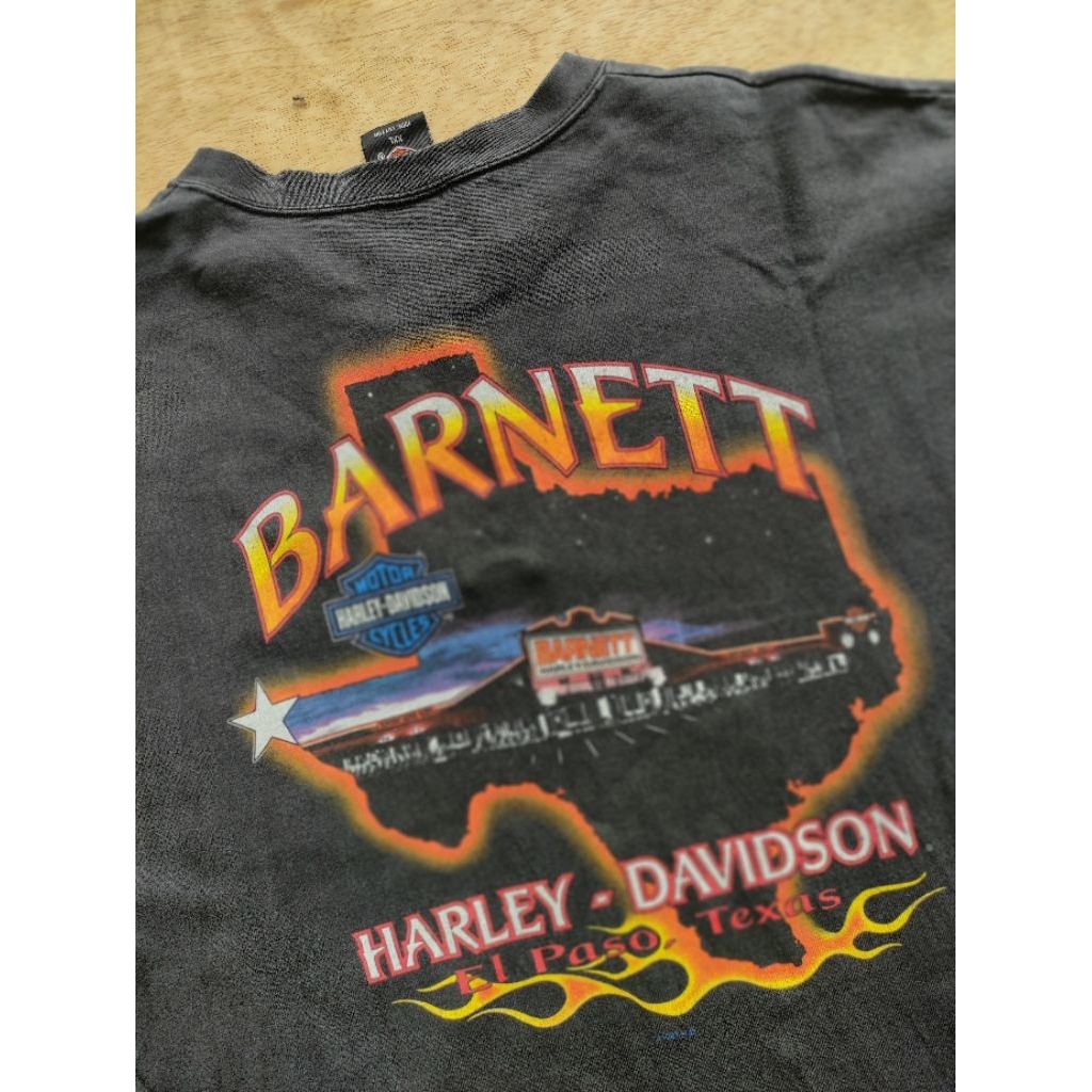 Vintage Harley Davidson Barnett El Paso Texas ©1997 tee.