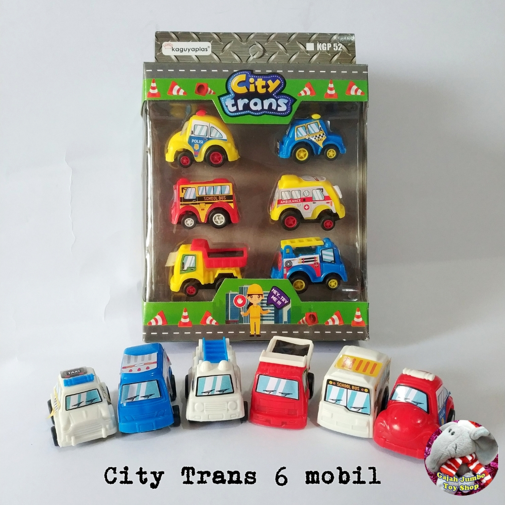 Mainan Mobil Mobilan Pullback Murah Anak Isi Banyak