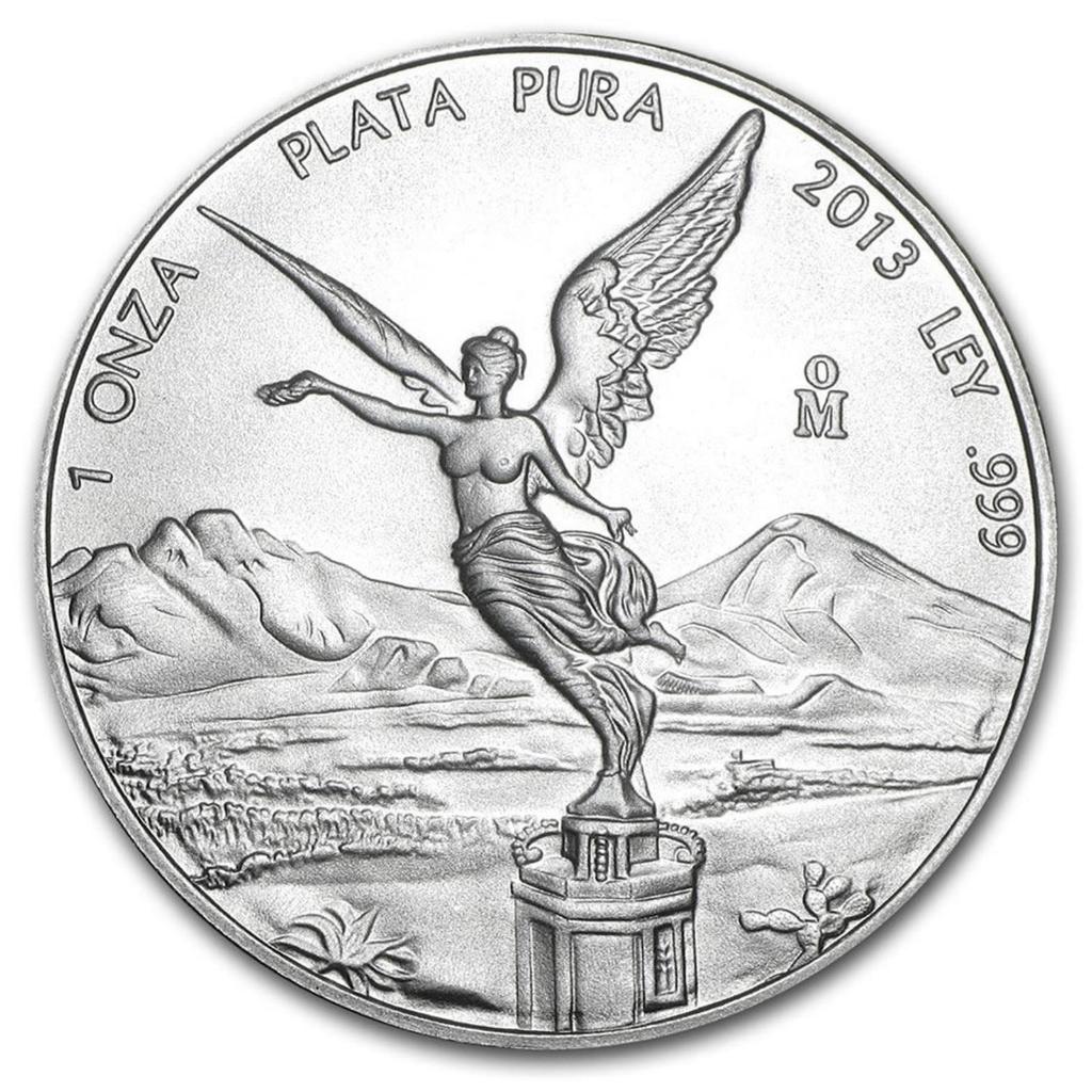 Koin perak 2013 Mexico Silver Libertad 1 oz silver coin