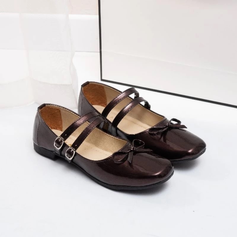 AN-STAR SOFIA Flatshoes Karet Sepatu Wanita I&N COLLECTION Cewek Kerja
