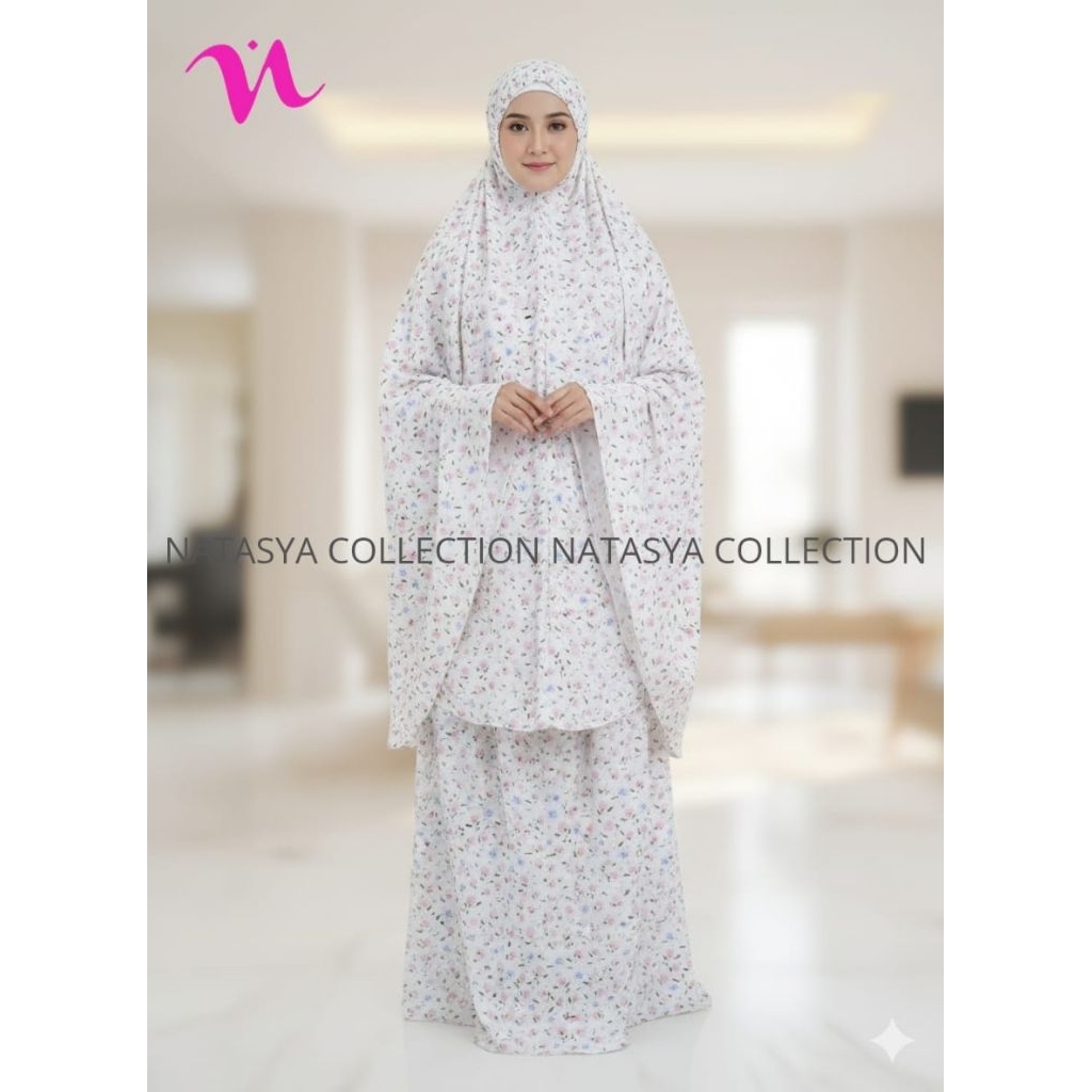 Mukena motif Treveling