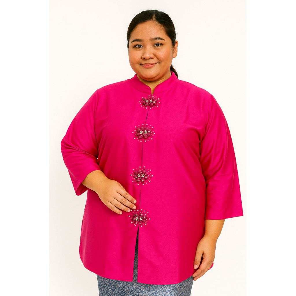 Munca - PO Kebaya Jumbo Tunik Kurung Tafeta Premium Payet Bungkus