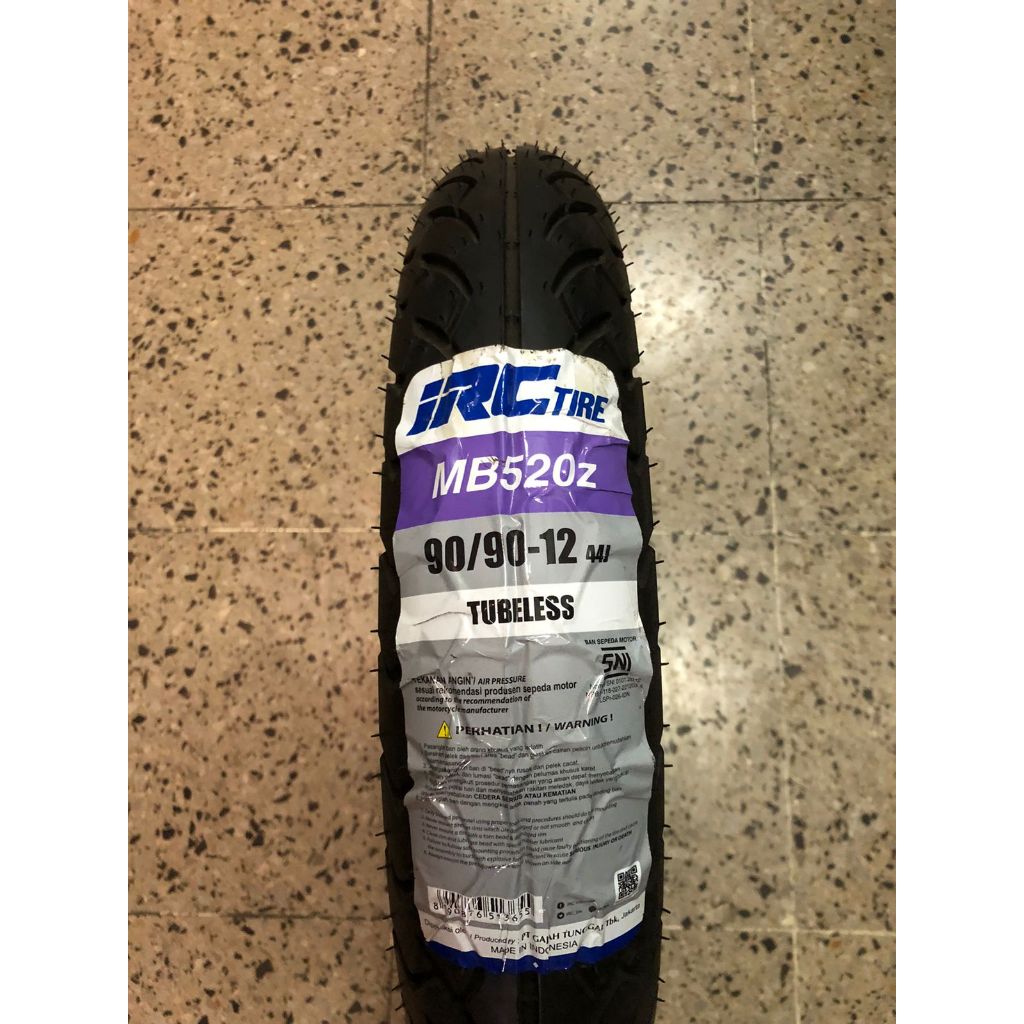 IRC 90/90-12 MB520Z TUBELESS FREE PENTIL TUBELESS
