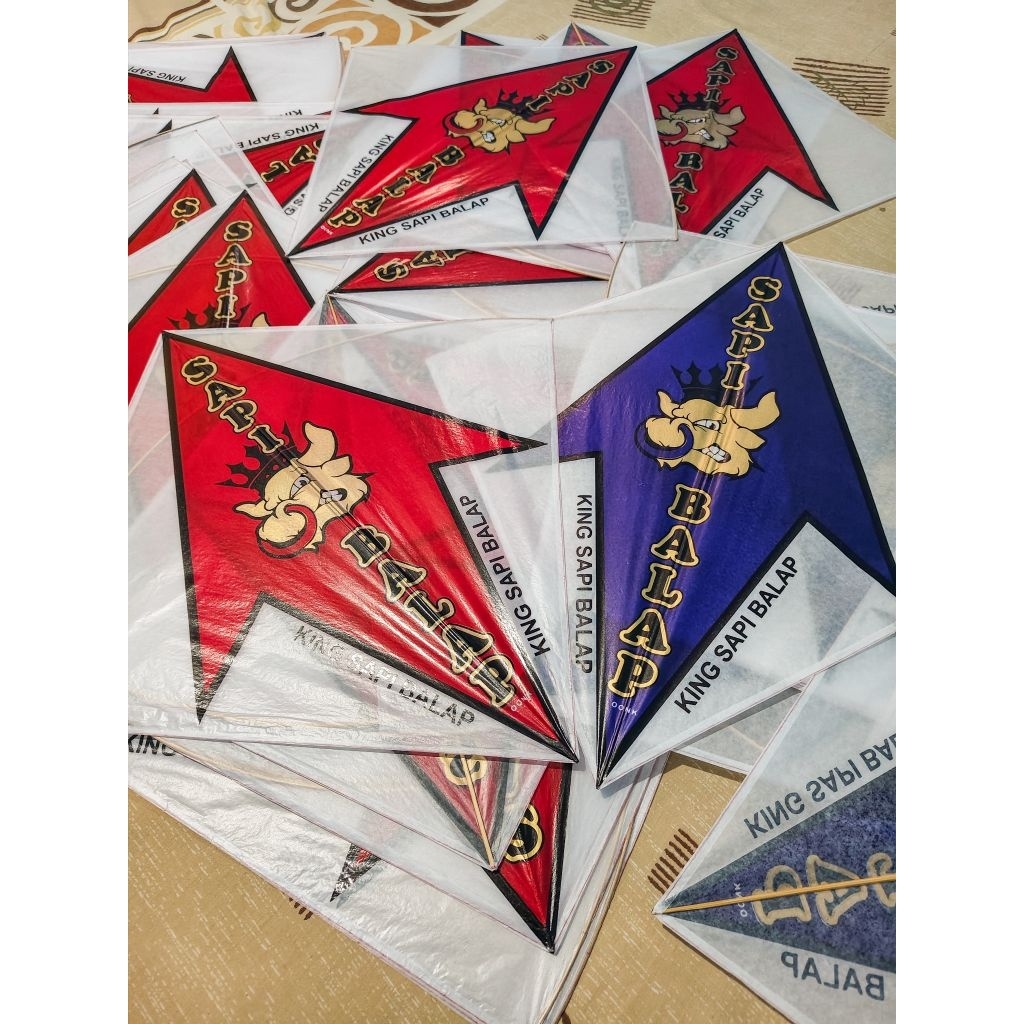 Layangan sukhoi king sapi balap ori 100% by oonk