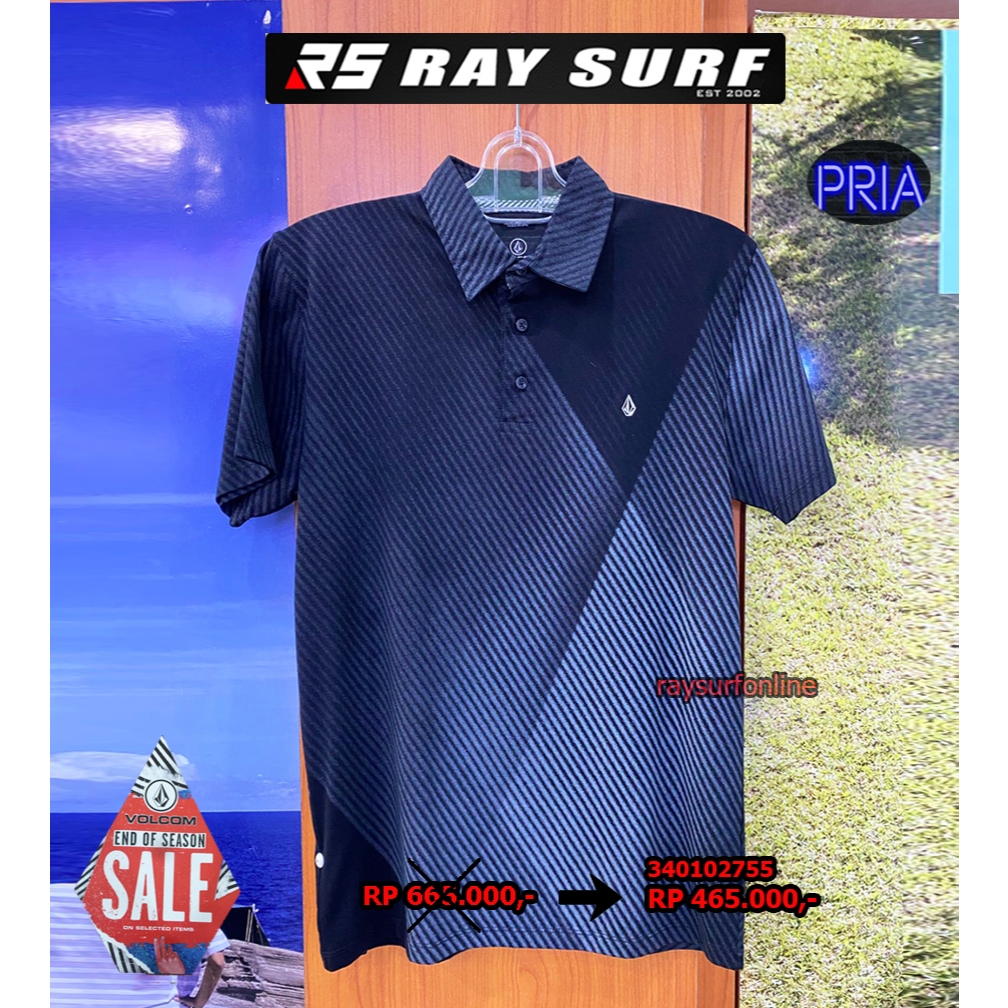 RAYSURF VOLCOM SALE KEMEJA PRIA 340102755 ORIGINAL