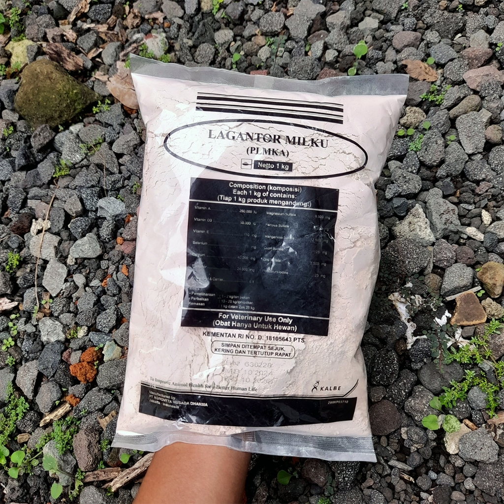LAGANTOR MILKU 1 KG - Mineral Premix Untuk Penggemukan Dan Sapi Perah