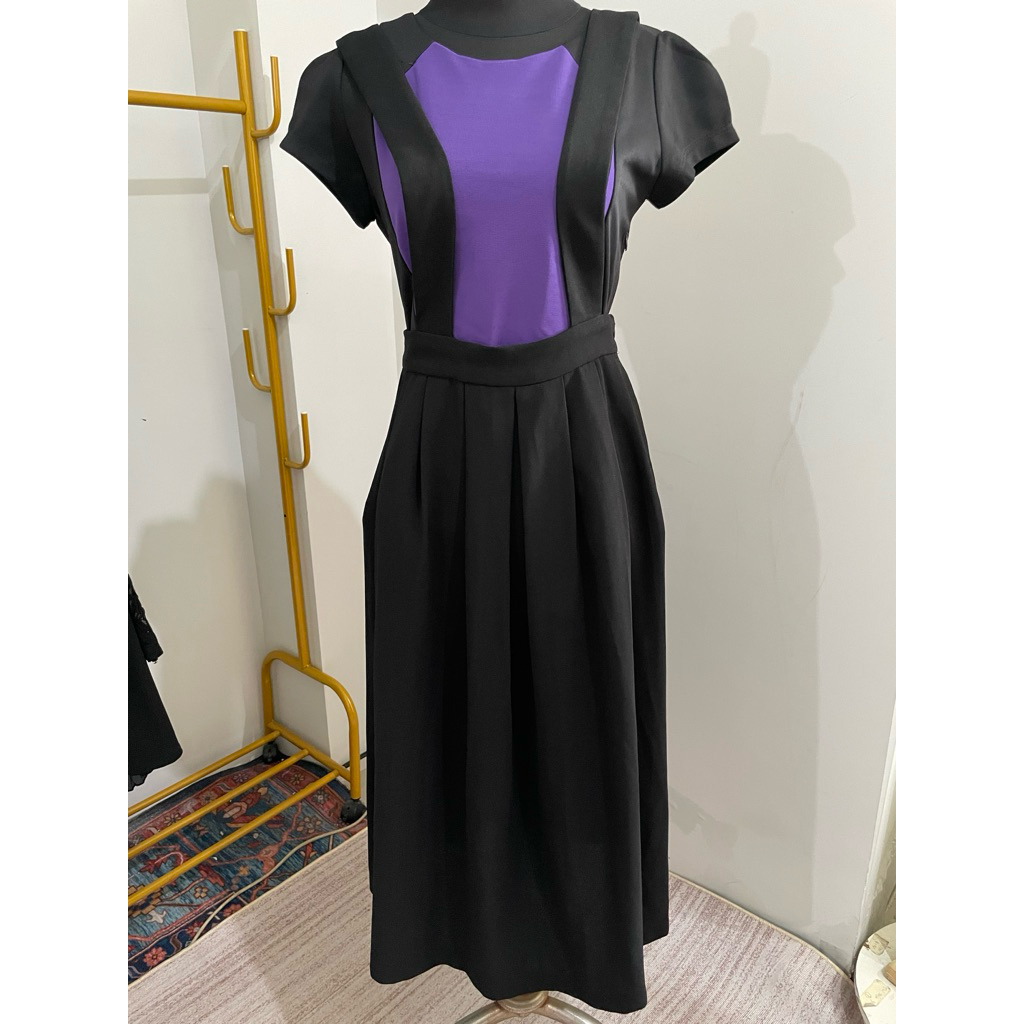 PL Zara Jumpsuit rok Wanita Hitam – Jumpsuit rok Panjang Elegan Model Overall Kekinian