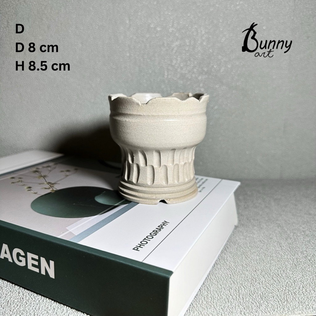 Pot keramik handmade estetik SE1311