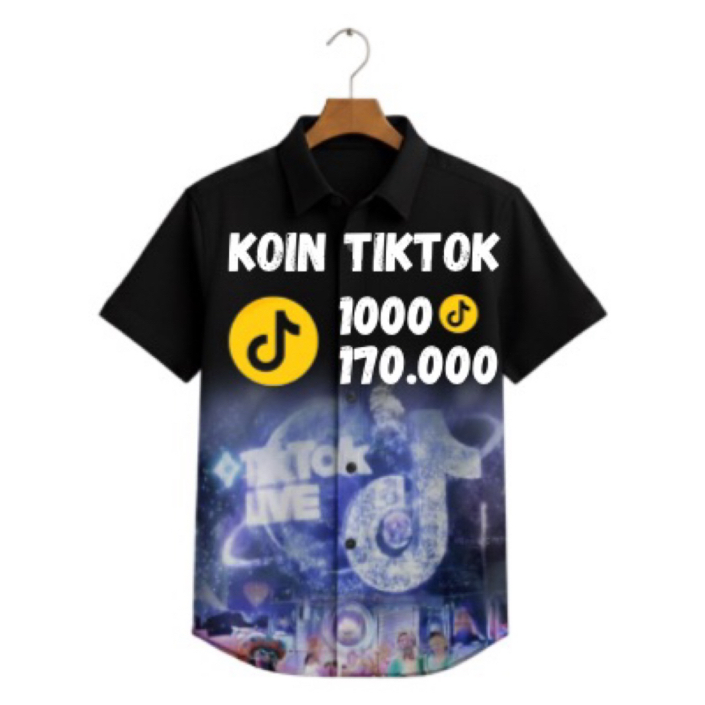 KEMEJA KOIN TIKTOK