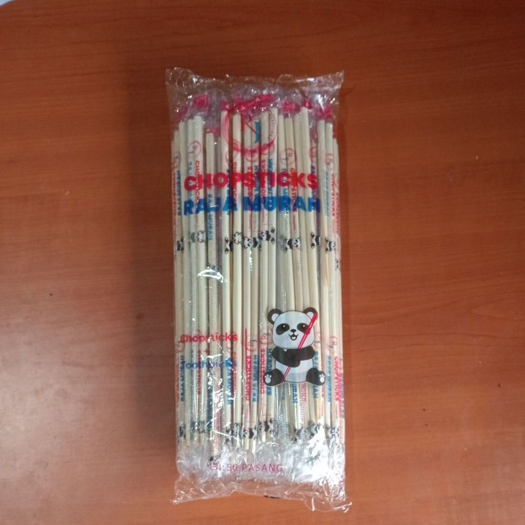 [1 & ½ bal] Sumpit Kayu Panda RJ