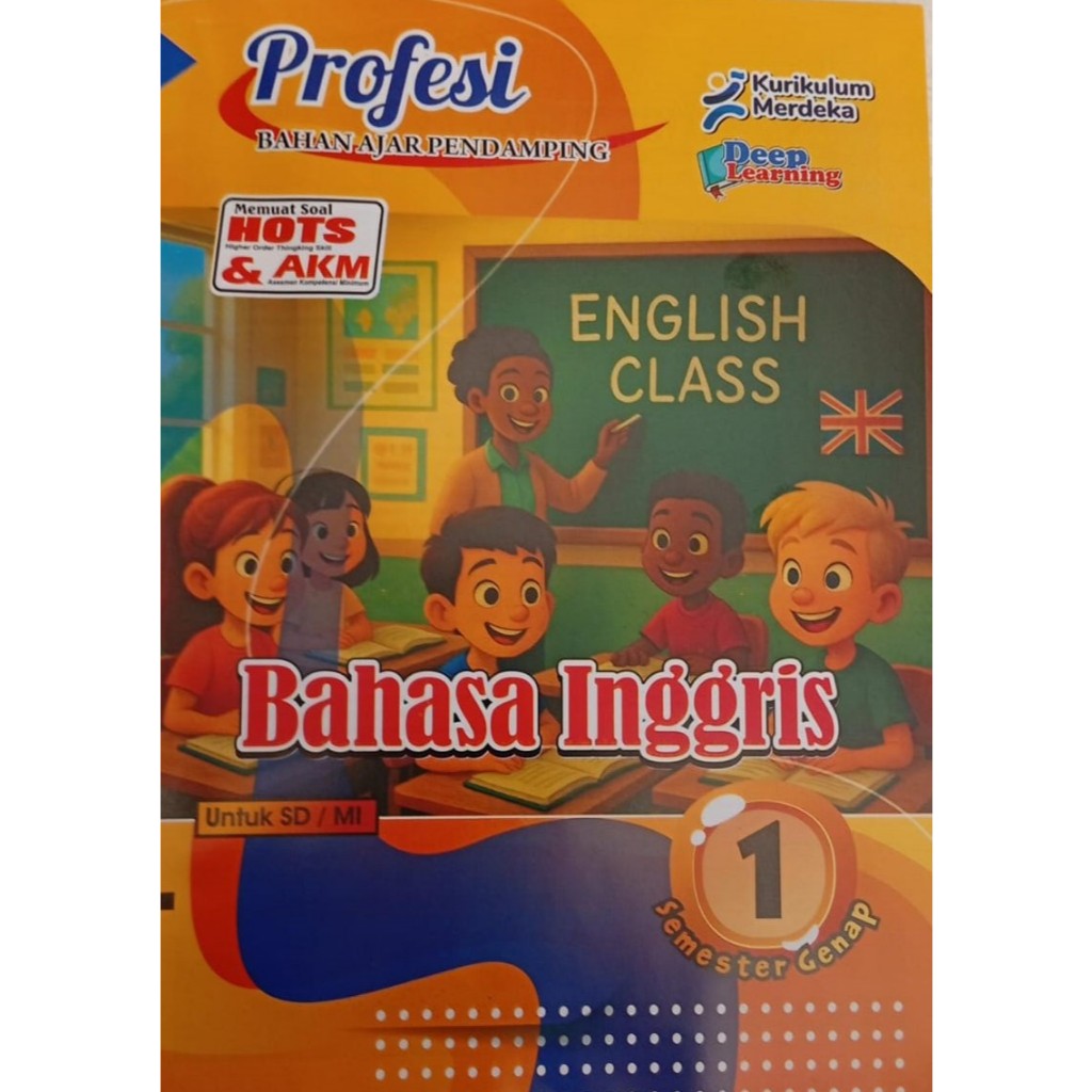 LKPD Spektra Bhs.Inggris Kelas 1 Semester DuaKur.Merdeka SD/MI