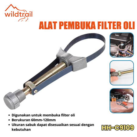 [COD] Kunci Filter Oli / Alat Pembuka Filter Oli Mobil Adjustable /  Car Auto Motor Oil Filter Wrenc