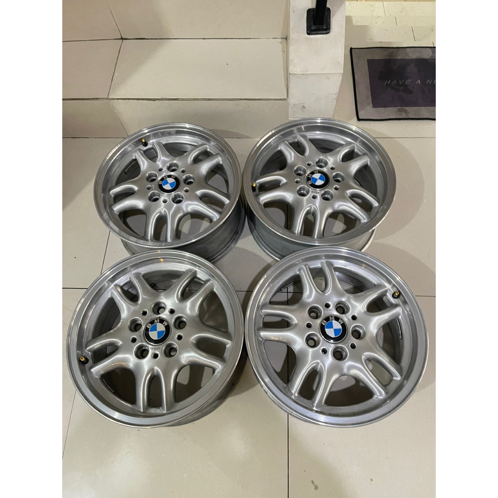 velg kuku macan original bmw e36 323i brused polish