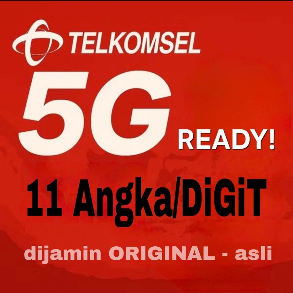Kartu Perdana Simpati Telkomsel 3GB 11 Angka 12 Digit