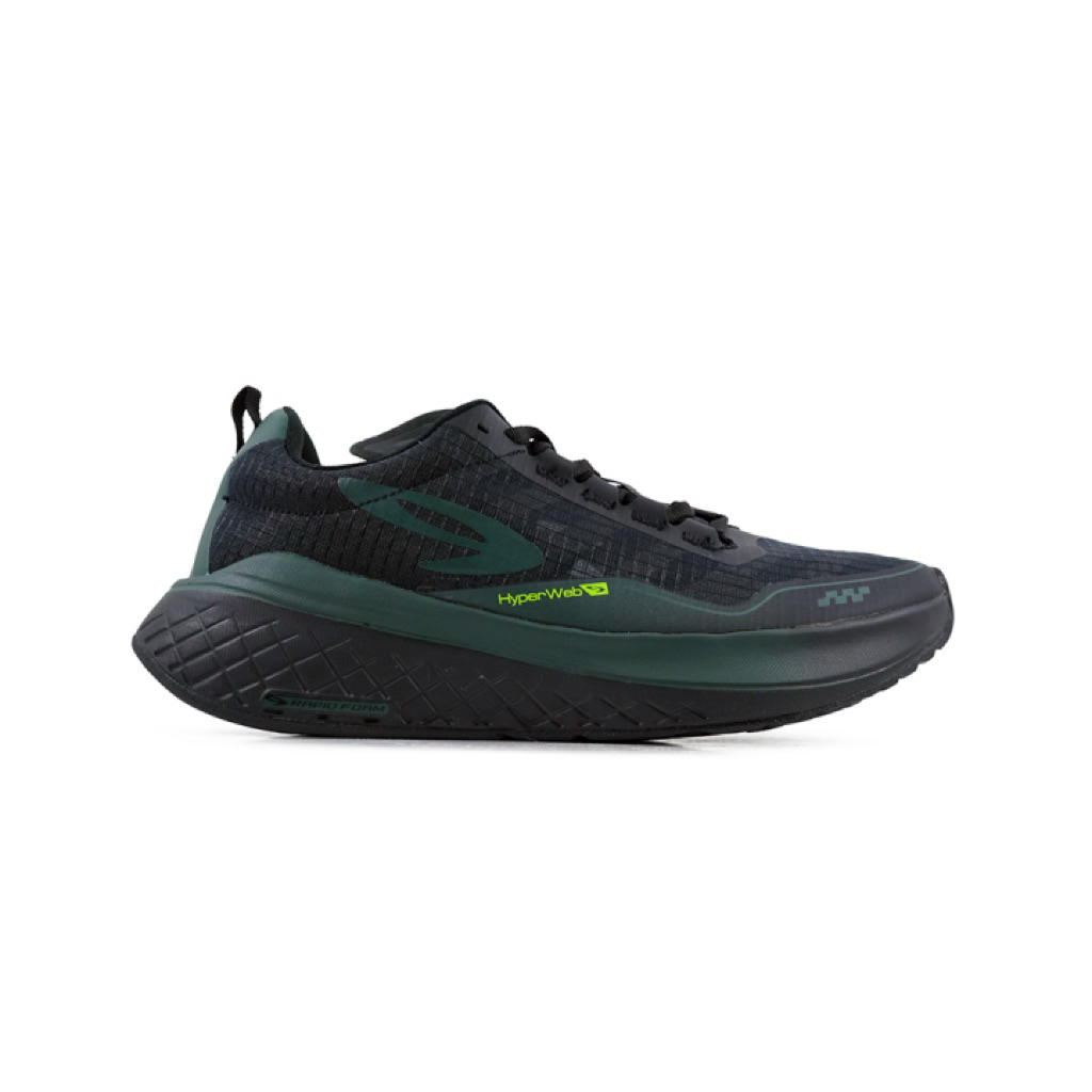 Sepatu Running Nineteen Ultra Ekiden 1.0 Hijau Tua-Original Shoes