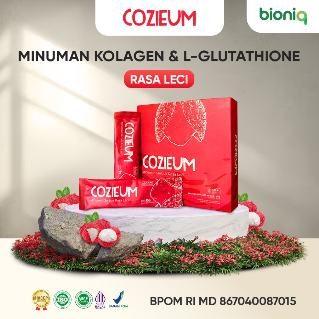 COZIEUM-MINUMAN KECANTIKAN SUPLEMEN KOLAGEN GLUTHATIONE