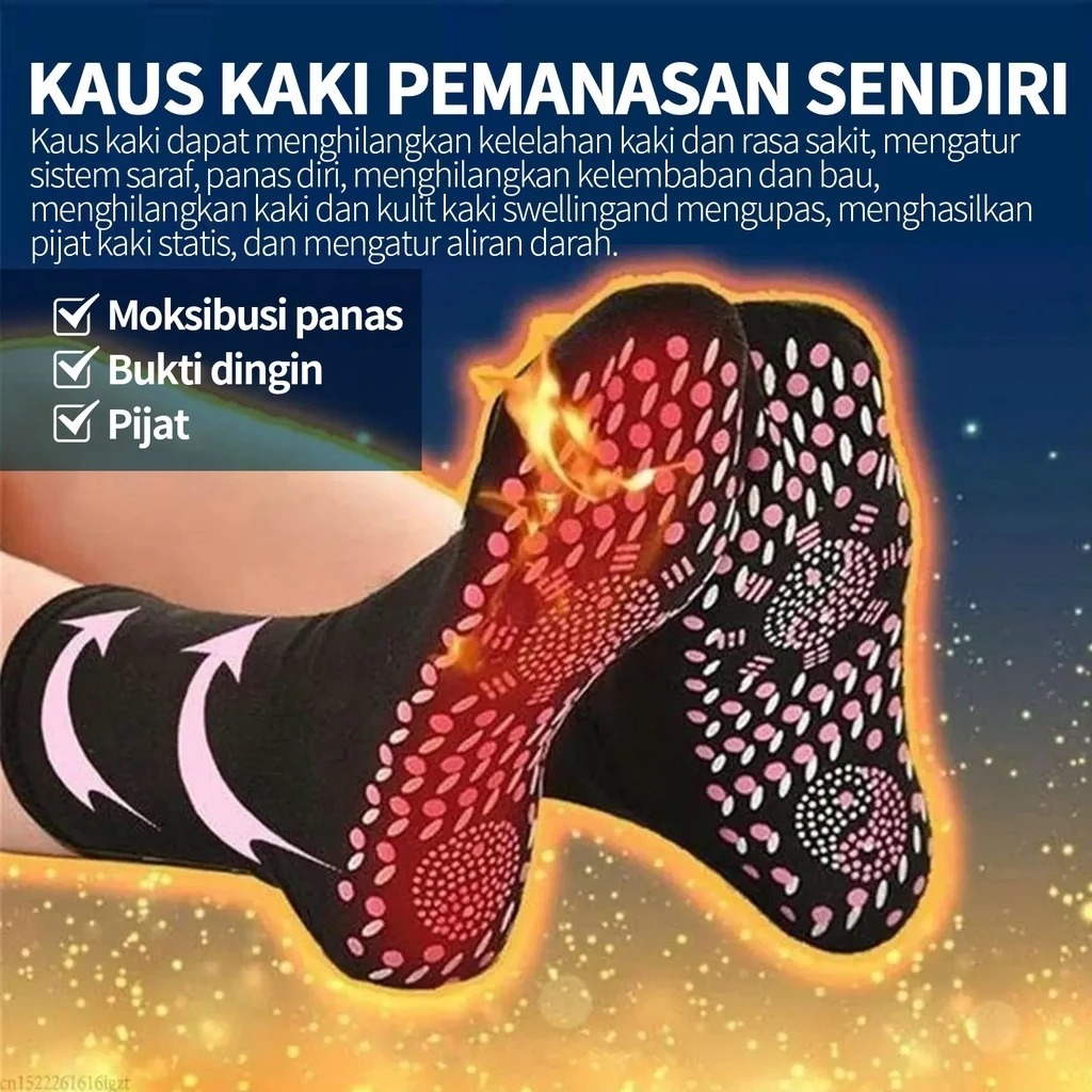 Tourmaline Lymphvity Kaos Kaki Terapi Kaos Kaki Magnet Terapi