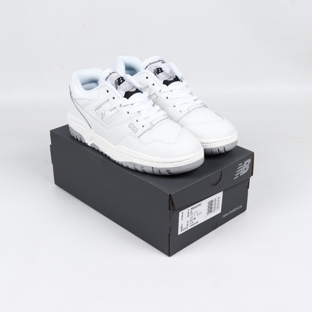 New Balance 550 White Grey - NB 550