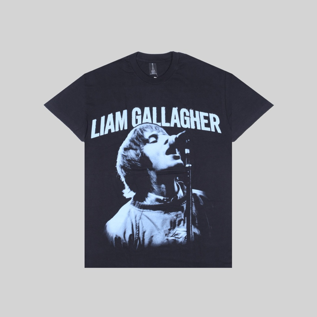 Tshirt LIAM GALLAGHER - POTRAIT | Kaos Band Pria Reguler Original Merchandise