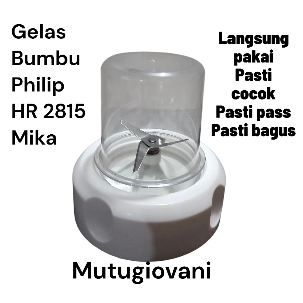 Gelas blender Philips Bumbu HR2815