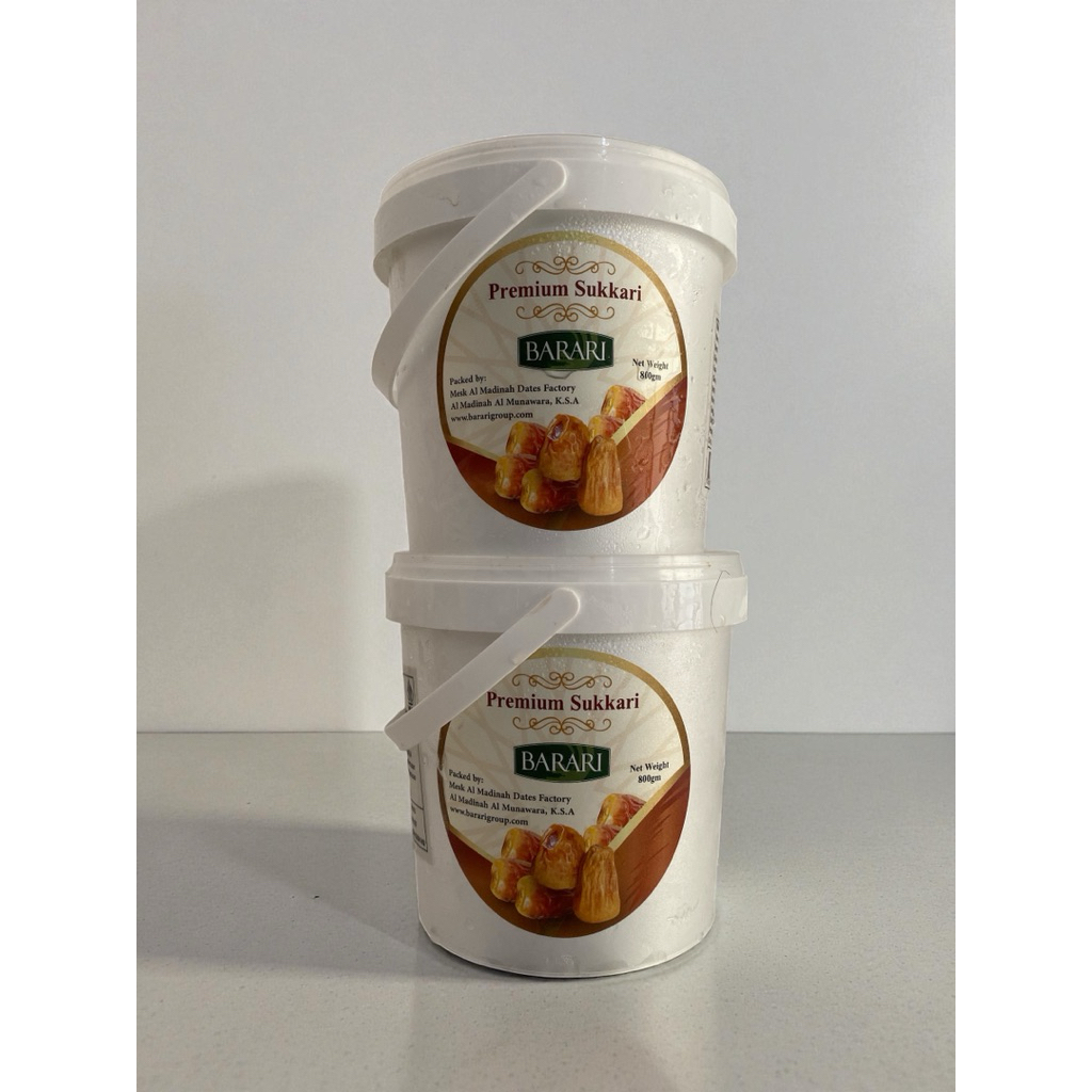 Kurma Sukari Premium Barari 800gr | Sukari Barari Ember 800gf