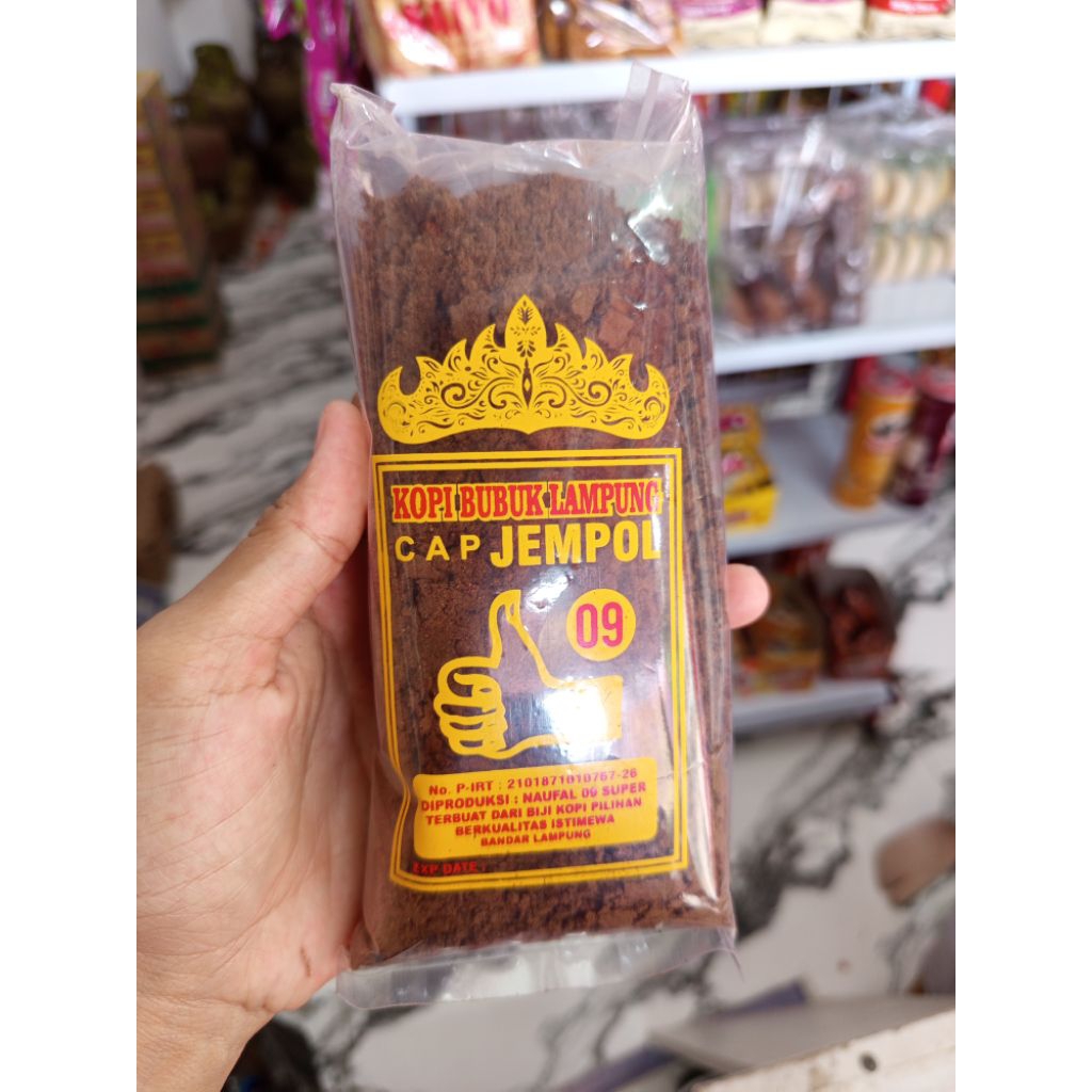 Kopi Bubuk Lampung Cap Jempol 09
