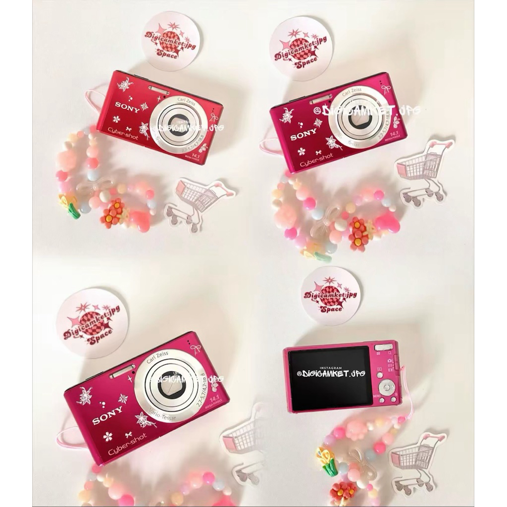 digicam sony cybershot w530 pink kamera digital