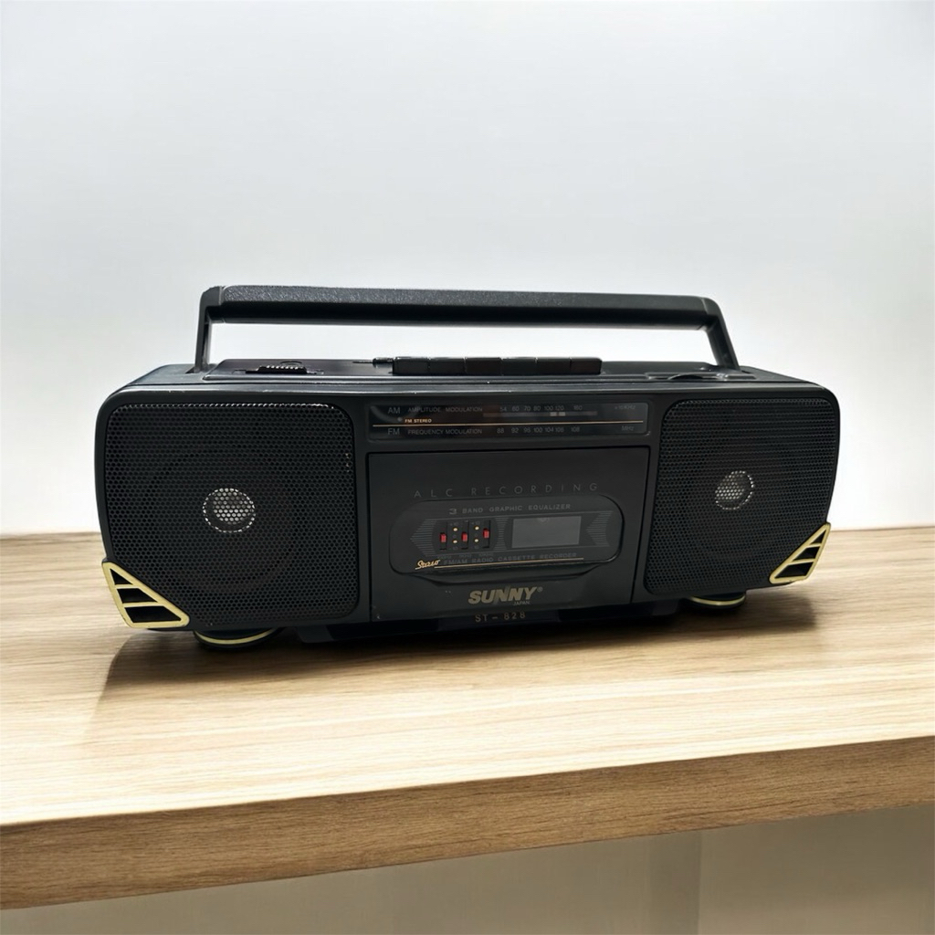 SUNNY Radio Tape Cassette / Pemutar Kaset Unik Langka Vintage Koleksi Jadul