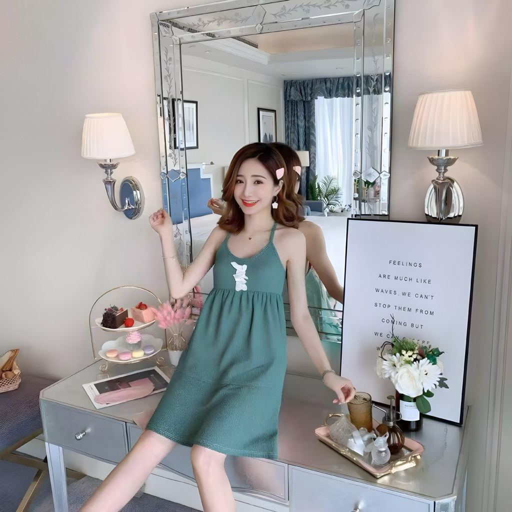 dress eyepatch melia/dress tali satu/tali satu import/tali satu kekinian