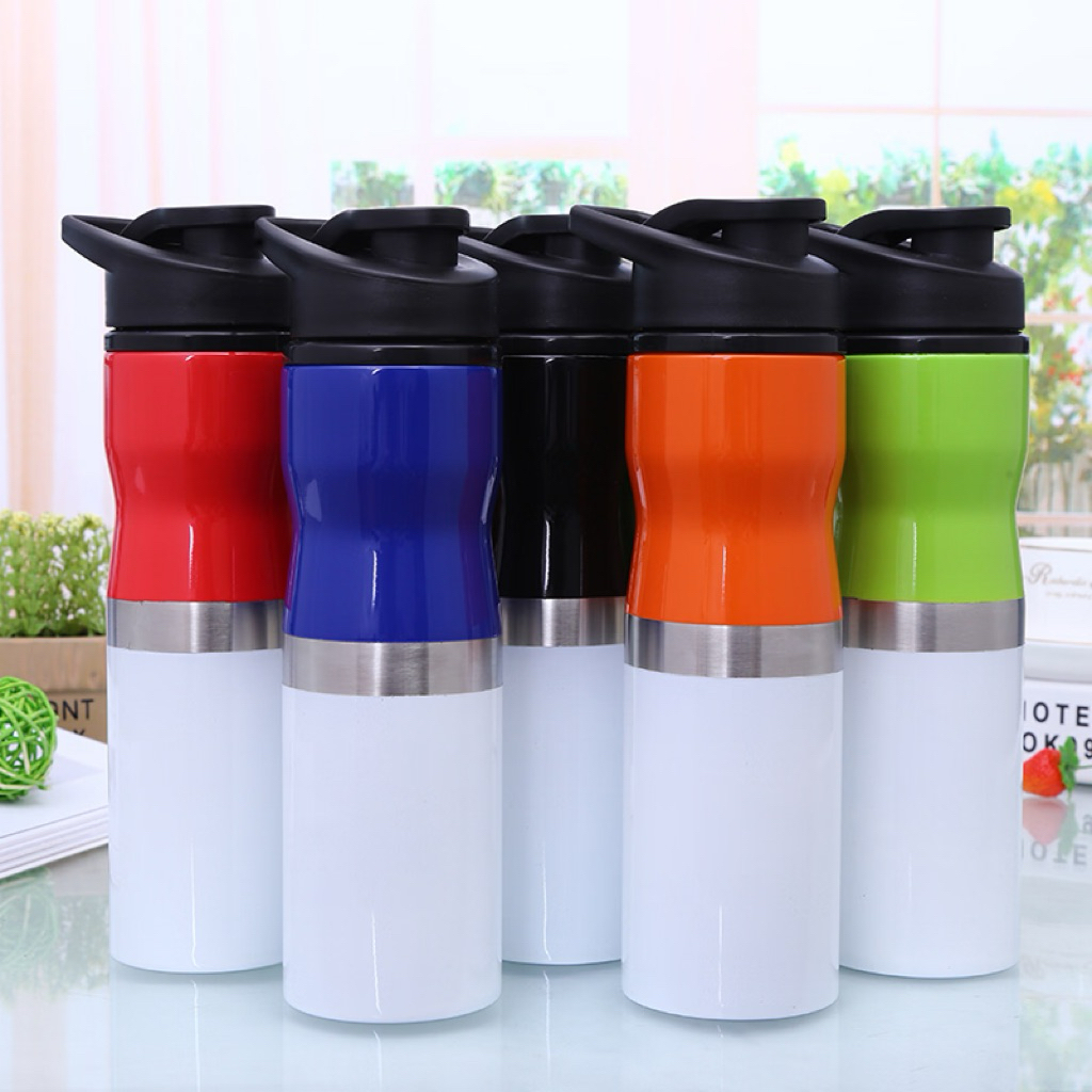 Botol Air Minum Dubblin Splash Stainless Steel 750 ml | Botol Minum Sporty Unisex Stainless Steel Du