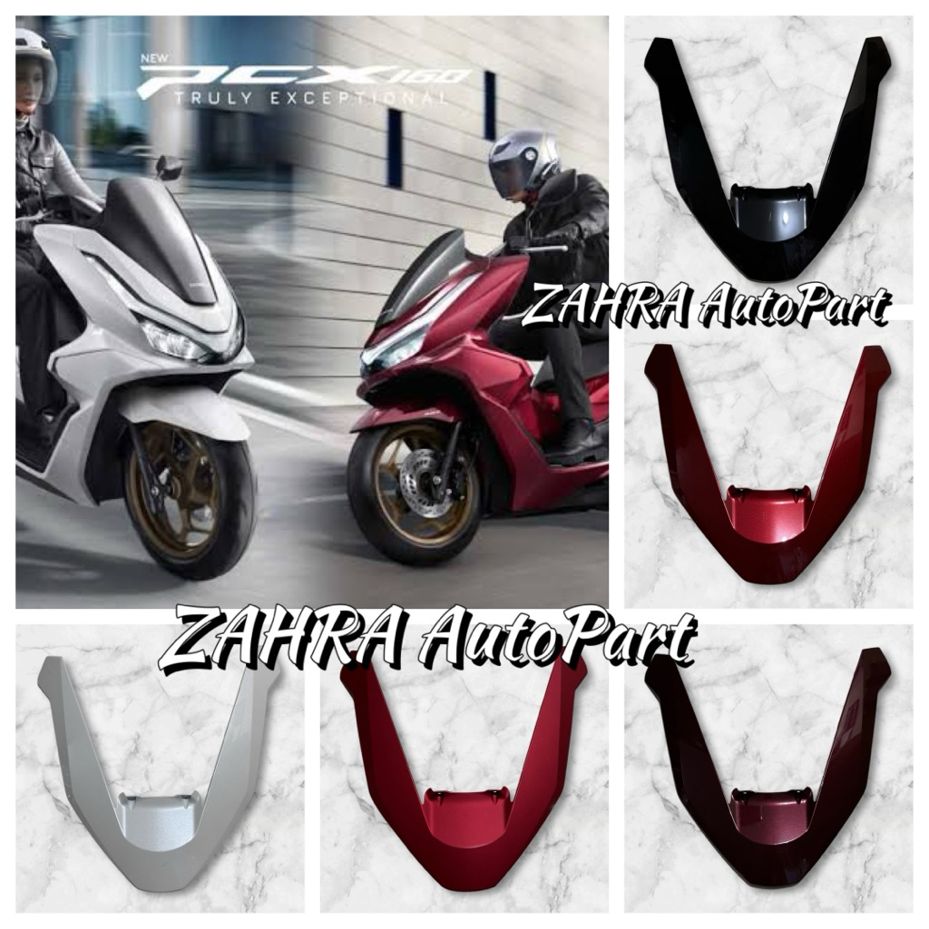 Cover front panel tameng V besar depan PCX 160 new K1Y Gen 2 thn 2025 Semua warna Original