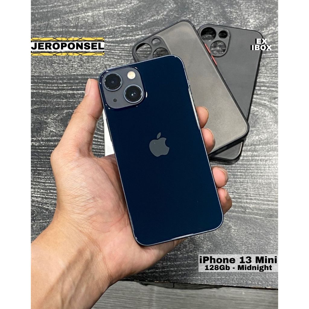 IPHONE 13 MINI 128GB MIDNIGHT EX IBOX BH 84% LIKE A NEW